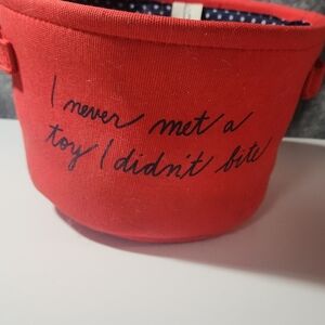 Ellen DeGeneres Small Pet Toy Basket